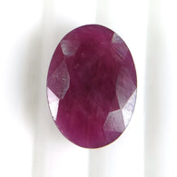 6.90cts Natural Untreated RED RUBY Gemstone Normal Cut Oval Shape Rashi Ratan 14*10.5mm 1pc