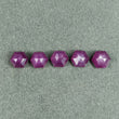 9.50cts Natural Untreated Raspberry Sheen PINK SAPPHIRE Gemstone September Birthstone Hexagon Shape Step Cut 7mm 5pcs Lots