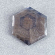 Golden Brown CHOCOLATE BLUE Sheen SAPPHIRE Gemstone Cut September Birthstone : 55.00ct Natural Untreated Sapphire Hexagon Normal Cut 32*28mm