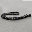 Silver Brown CHOCOLATE SAPPHIRE Gemstone Loose Beads : 77.25cts Natural Untreated Sapphire 12" Round Shape Cabochon 4mm - 7mm