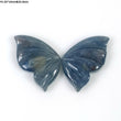 MULTI SAPPHIRE Gemstone Carving: Natural Untreated Bi-Color Sapphire Hand Carved BUTTERFLY Pair (With Video)