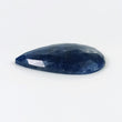 BLUE SAPPHIRE Gemstone Rose Cut : 26.00cts Natural Untreated Unheated Sapphire Rose Cut Pear Shape 28*18mm 1pc