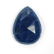 BLUE SAPPHIRE Gemstone Checker Cut : 28.50cts Natural Untreated Unheated Sapphire Pear Shape 24*18mm (With Video)