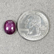 STAR RUBY Gemstone Cabochon : 4.20cts Natural Untreated Unheated Red 6Ray Star Ruby Oval Shape 11*9mm (With Video)