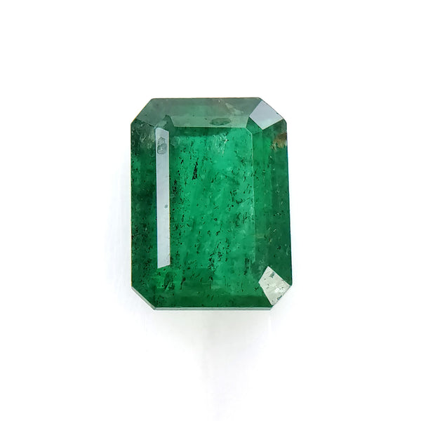 EMERALD Gemstone Normal Cut : 1.00cts Natural Untreated Unheated Green Emerald Octagon Shape 7*5mm (With Video)