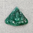 EMERALD Gemstone Carving : 26.00cts Natural Untreated Unheated Green Emerald Hand Carved LORD GANESHA 28*23mm (With Video)