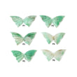 GREEN CHRYSOPRASE Gemstone Carving Natural Unheated Untreated Chrysoprase Hand Carved Butterfly Pair (With Video)