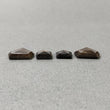 Golden Brown CHOCOLATE SAPPHIRE Gemstone Normal Cut : 19.50cts Natural Untreated Unheated Uneven Shape 8*10mm -15*12mm 4pcs (With Video)