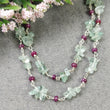 Ruby Emerald necklace
