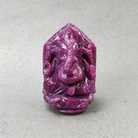 Hand Carved Ruby