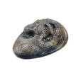 MULTI SAPPHIRE Gemstone Carving : 196.00cts Natural Untreated Sapphire Hand Carved RAM Head Sculpture Figurine 52*39mm