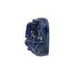 BLUE SAPPHIRE Gemstone Carving : 176.75cts Natural Untreated Sapphire Hand Carved Lord GANESHA Sculpture Figurine 34*24mm