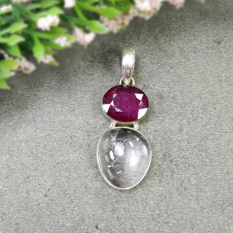 Red Ruby Pendant