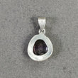 AMETHYST Gemstone 925 Sterling Silver Pendant : 6.100gms Natural Untreated Purple Amethyst Cabochon Bezel Set Pendant 1.35"