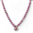 Zoisite Ruby Necklace