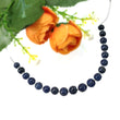 BLUE SAPPHIRE Gemstone Carving Loose Beads: 59.05cts Natural Untreated Sapphire Round Shape Hand Carved Melon Beads 6mm - 8mm
