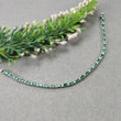 925 Sterling Silver Bracelet : 11.15gms Natural Untreated Emerald Gemstone With CZ Oval Shape Prong Set Tennis Bracelet 7.40"