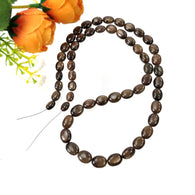 Golden Brown CHOCOLATE SAPPHIRE Gemstone Loose Beads : 139.30cts Natural Untreated Sapphire Oval Shape 7*5mm - 9*7mm 18