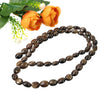 Golden Brown CHOCOLATE SAPPHIRE Gemstone Loose Beads : 231.00cts Natural Untreated Sapphire Oval Shape 9*6mm-11*8mm 20" 56pcs