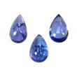 Natural Tanzanite Pear Cabochon : 19.85cts Natural Blue Tanzanite Gemstone Pear Shape 14*8.5mm - 14*9.5mm