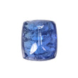 Natural Tanzanite Cushion Cabochon : 31.30cts Natural Blue Tanzanite Gemstone Cushion Shape 18.5*16mm