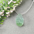 GREEN TOURMALINE Gemstone Carving Loose Beads : 67.40cts Natural Untreated Tourmaline Hand Carved Teardrop 29.5mm