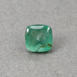 FLUORITE Gemstone Checker Cut : 19.95cts Natural Untreated Unheated Green Fluorite Faceted Sugarloaf 15mm