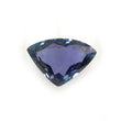 Natural Tanzanite Triangle Normal Cut : 5.30cts Natural Blue Tanzanite Gemstone Triangle Shape 14*10mm
