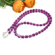 Raspberry Sapphire necklace