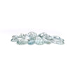 Aquamarine Gemstone Rose Cut : 16.05cts Natural Untreated Unheated Blue Aquamarine Pear Shape 8*5mm - 17.5*7.5mm 17pcs