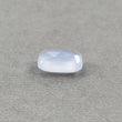 Blue Chalcedony Gemstone Rose Cut : 4.45cts Natural Untreated Chalcedony Cushion Shape 12*8mm