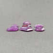 Sapphire Gemstone Normal Cut : 28.15cts Natural Untreated Raspberry Pink Sapphire Hexagon Shape 9.5*8mm - 15*13.5mm 7pcs