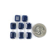 Sapphire Gemstone Normal Cut : 43.60cts Natural Untreated Unheated Blue Sapphire Octagon Shape 11*9mm 8pcs Set