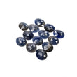 Sapphire Gemstone Rose Cut : 59.55cts Natural Untreated Unheated Blue Sapphire Uneven Shape 12*10mm - 13*10mm 13pcs Set