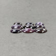 Star Sapphire Gemstone Cabochon : 43.05cts Natural Untreated Pink Sapphire 6Ray Star Uneven Shape 10.5*9mm - 14.5*12mm 9pcs