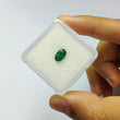 Emerald Gemstone Normal Cut : 1.55cts Natural Untreated Unheated Green Emerald Oval Shape 9*6mm