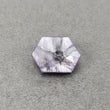Sapphire Gemstone Flat Slices: 21.95cts Natural Untreated Rosemary Dimensional Sapphire Trapiche Hexagon 22*16mm