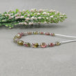 Watermelon TOURMALINE Gemstone Loose Beads: 23.30cts Natural Bi-Color Tourmaline Oval Plain Nuggets 5.5*5mm - 18.5*8mm 5.25"