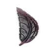 Watermelon Tourmaline Gemstone Carving : 53.65cts Natural Untreated Multi Bi-Color Tourmaline Hand Carved Leaf 58*30mm