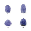 Tanzanite Carving : Natural Blue Tanzanite Gemstone Hand Carved Lord Ganesha