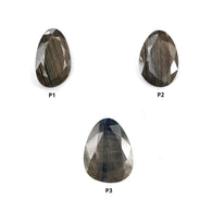 Golden Brown CHOCOLATE BLUE Sheen SAPPHIRE Gemstone Normal Cut : Natural Untreated Unheated Sapphire Uneven Shape