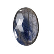 MULTI Sheen SAPPHIRE Gemstone Rose Cut : 25.30cts Natural Untreated Sapphire Bi-Color Oval Shape 29*20mm