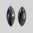 MULTI SAPPHIRE Gemstone Cut : 21.50cts Natural Untreated Unheated Sapphire Gemstone Marquise Shape Rose Cut 30*12mm Pair For Earrings