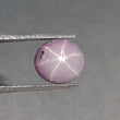 Milky STAR PINK SAPPHIRE Gemstone : 5.00cts Natural Untreated Unheated 6Ray Star Sapphire Gemstone Oval Cabochon 9*8mm*5(h) 1pc For Jewelry