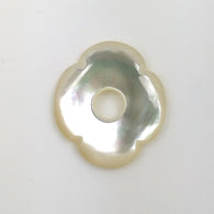MOTHER OF PEARL Gemstone Cabochon : 7.30cts Natural Untreated Unheated White Mop Gemstone Uneven Shape Cabochon 20.5*18mm 1pc For Jewelry