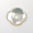 MOTHER OF PEARL Gemstone Cabochon : 7.30cts Natural Untreated Unheated White Mop Gemstone Uneven Shape Cabochon 20.5*18mm 1pc For Jewelry
