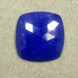 LAPIS LAZULI Gemstone Cut : 20.58cts Natural Untreated Unheated Blue Lapis Gemstone Cushion Shape Rose Cut 24*23mm 1pc For Pendant
