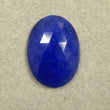 लैपिस लाजुली रत्न कट: 19.81cts प्राकृतिक अनुपचारित बिना गर्म किया हुआ नीला लैपिस रत्न अंडाकार आकार गुलाब कट 25.5*19mm 1 पीस पेंडेंट के लिए