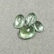 GREEN AMETHYST Gemstone Cut : 12.50cts Natural Untreated Amethyst Gemstone Oval Shape Normal Cut 9*7mm - 13.5*10.5mm 4pcs Lot For Jewelry