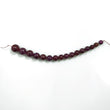 RUBY Gemstone Loose Beads : 116.50cts Natural Untreated Unheated Ruby Gemstone Round Shape Cabochon Beads 7mm - 12mm 16pcs For Jewelry